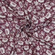 LENZING™ ECOVERO™ FLEURS MAUVE (thumbnail) #3