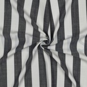 VISKOSE GARNGEFÄRBT STREIFEN MARINEBLAU (thumbnail) #3