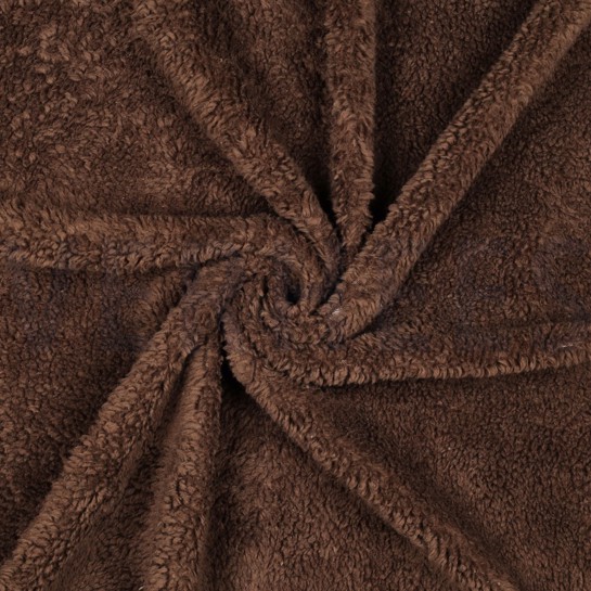 COTTON TEDDY DARK BROWN #7