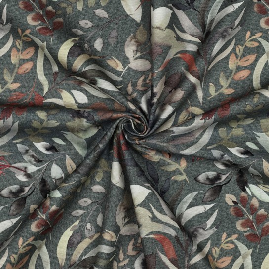 CANVAS DIGITAL LEAVES SAGE #7