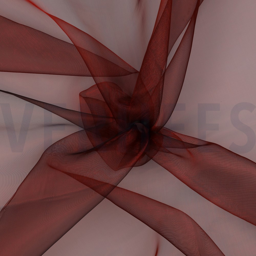 ORGANZA BORDEAUXROT #7