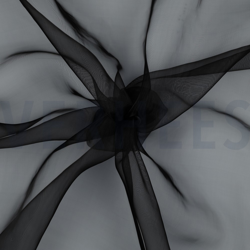 ORGANZA ZWART #7