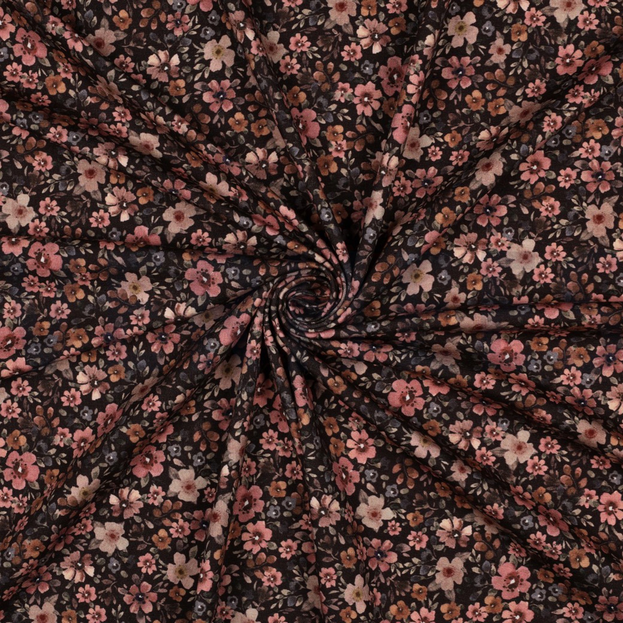 JERSEY DIGITAL BLUMEN BRAUN (high resolution) #3