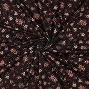 JERSEY DIGITAL BLUMEN BRAUN (thumbnail) #3