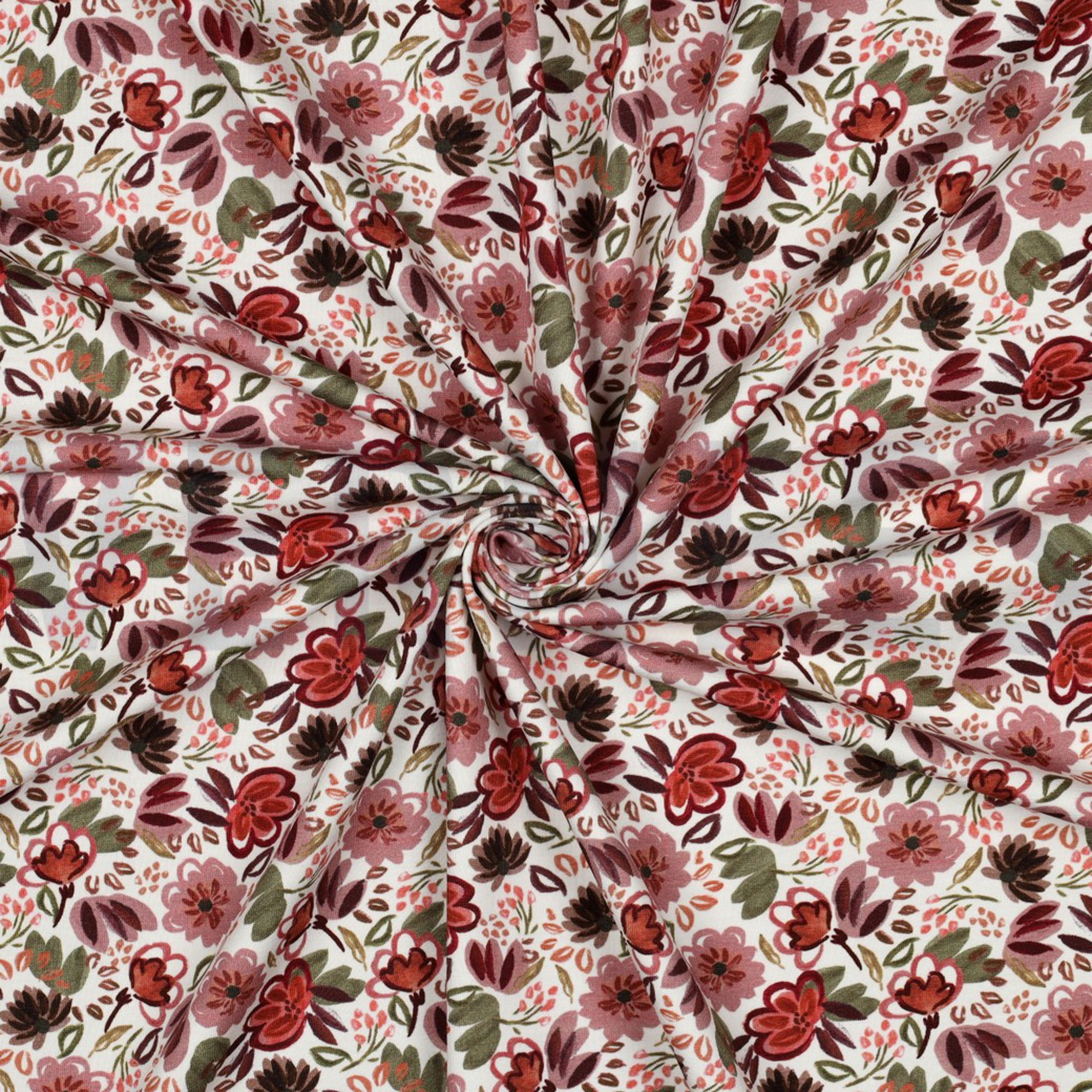 JERSEY DIGITAL FLOWERS OFF WHITE (high resolution) #3