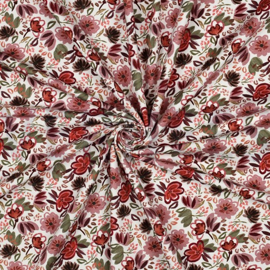 JERSEY DIGITAL FLOWERS OFF WHITE #7