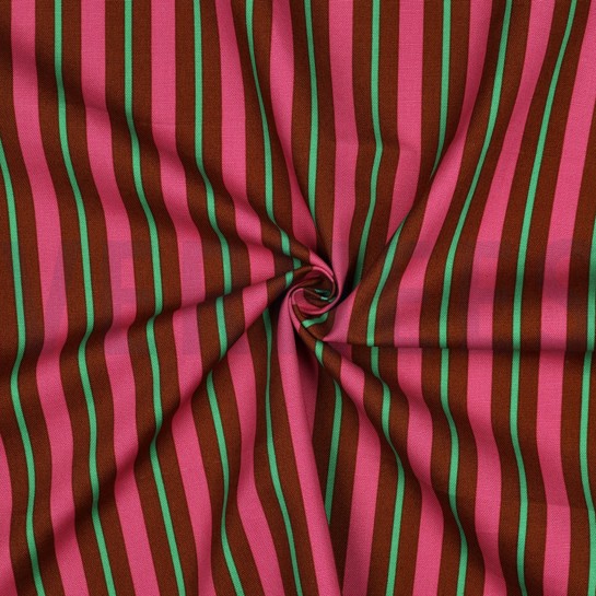 CANVAS STRIPES CARAMEL #7