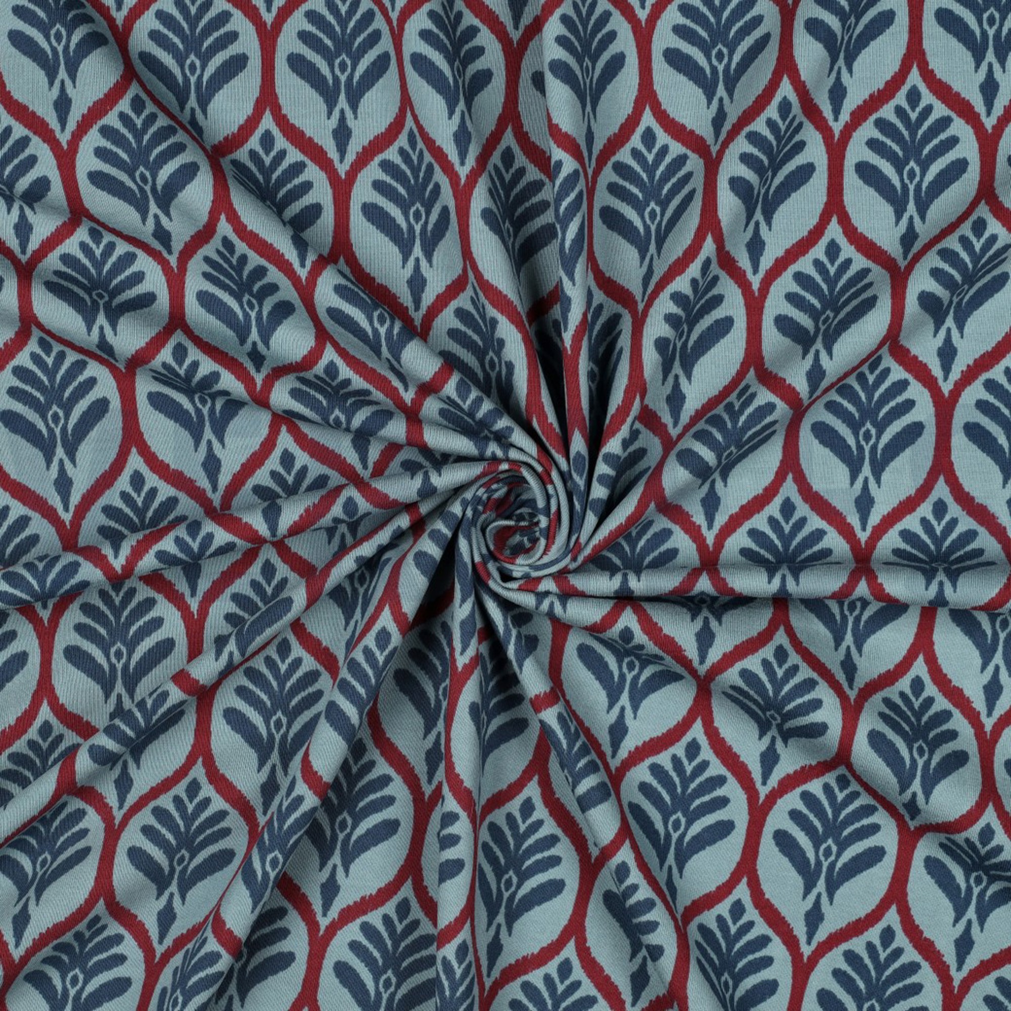 JERSEY ORNAMENT PÉTROLE (high resolution) #3