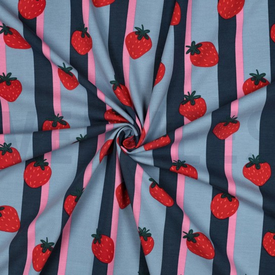 JERSEY FRÜCHTE PETROL #7