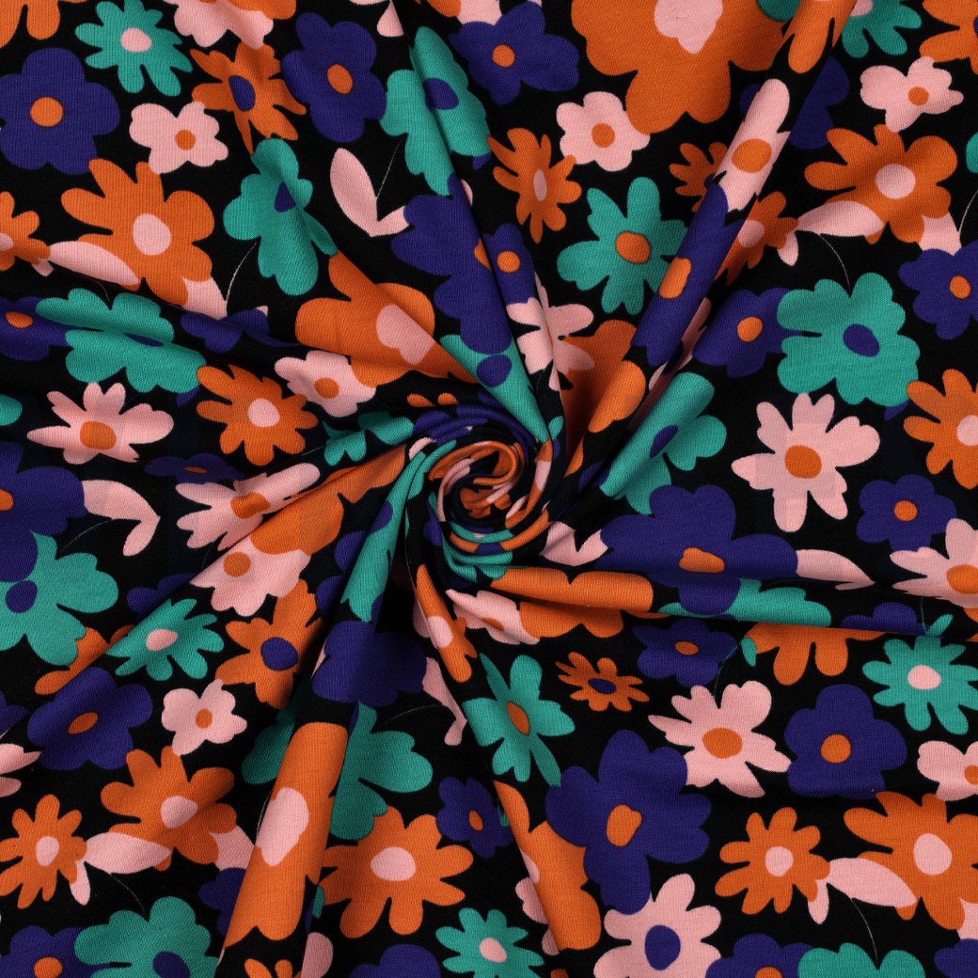 SOFT SWEAT BLUMEN SCHWARZ (high resolution) #3