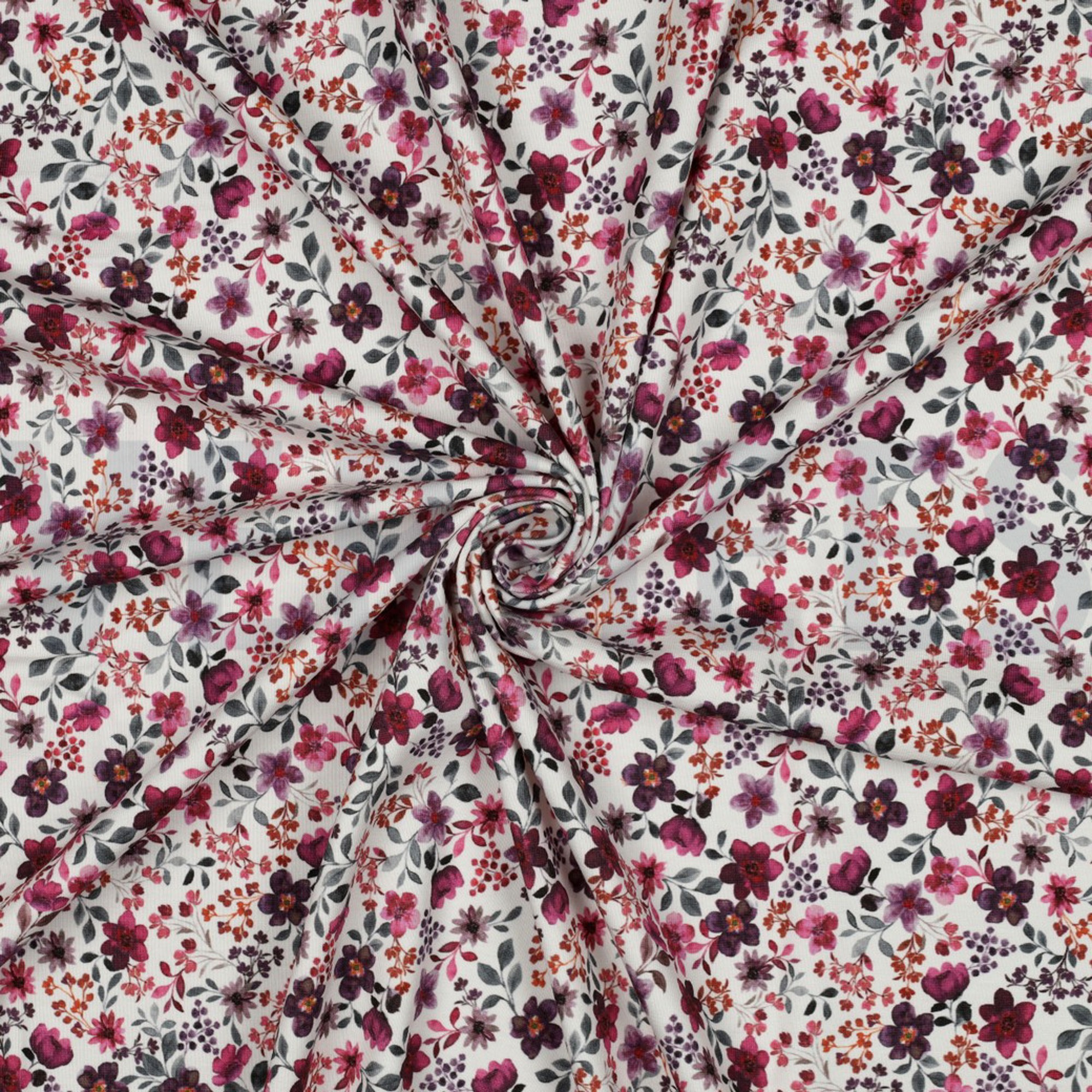 JERSEY GOTS DIGITAL BLUMEN FUCHSIA (high resolution) #3