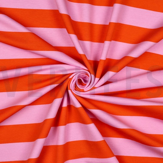 SOFT SWEAT STRIPES ORANGE #7