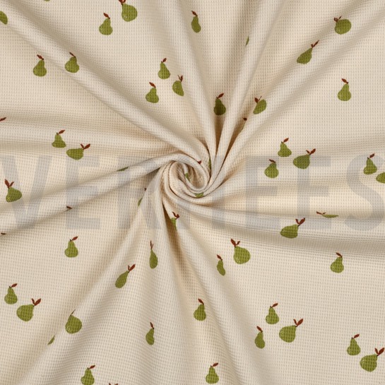 WAFFELJERSEY BIRNE NATUR #7