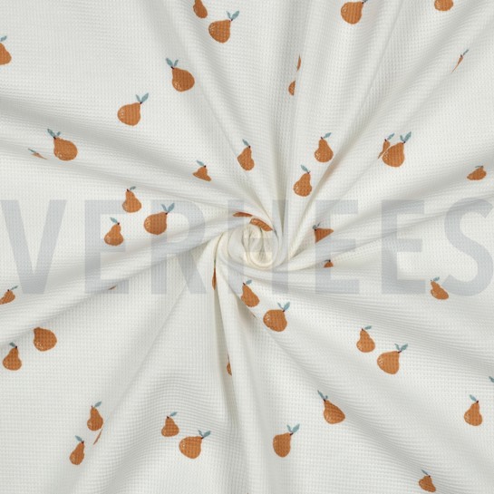 WAFFELJERSEY BIRNE WEISS #7