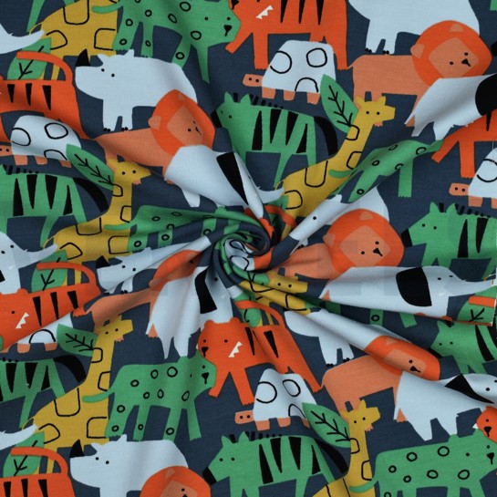 FRENCH TERRY TIERE PETROL #7