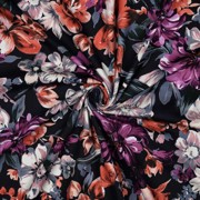 FRENCH TERRY DIGITAL BLUMEN MARINEBLAU (thumbnail) #3