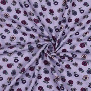 MUSSELIN BLUMEN LILA (thumbnail) #3