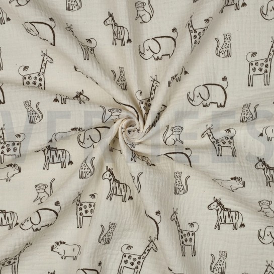 MUSSELIN SAFARI TIERE NATUR #7