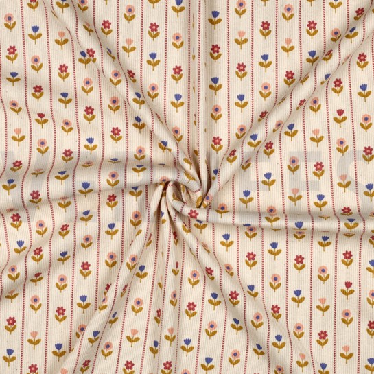 RIPPJERSEY BLUMEN NATUR #7