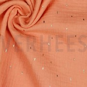 MUSSELIN FOLIE STREIFEN APRIKOSE (thumbnail) #3