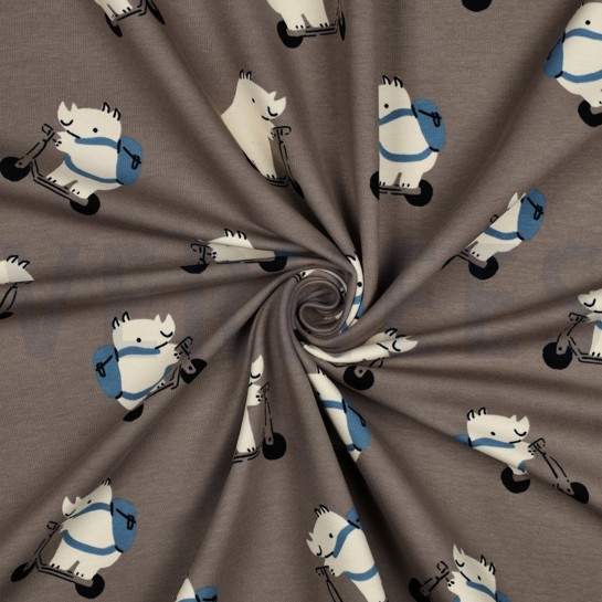 SOFT SWEAT NASHÖRNER TAUPE #7