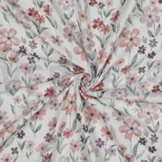 MUSSELIN DIGITAL BLUMEN WEISS (thumbnail) #3