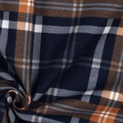 FLANELLE PLAID BLEU MARINE (thumbnail) #3