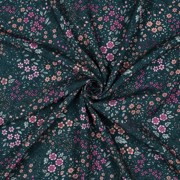 LENZING™ ECOVERO™ BLUMEN GRÜN (thumbnail) #3