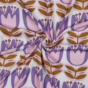 LENZING™ ECOVERO™ FLEURS BLANC (thumbnail) #3