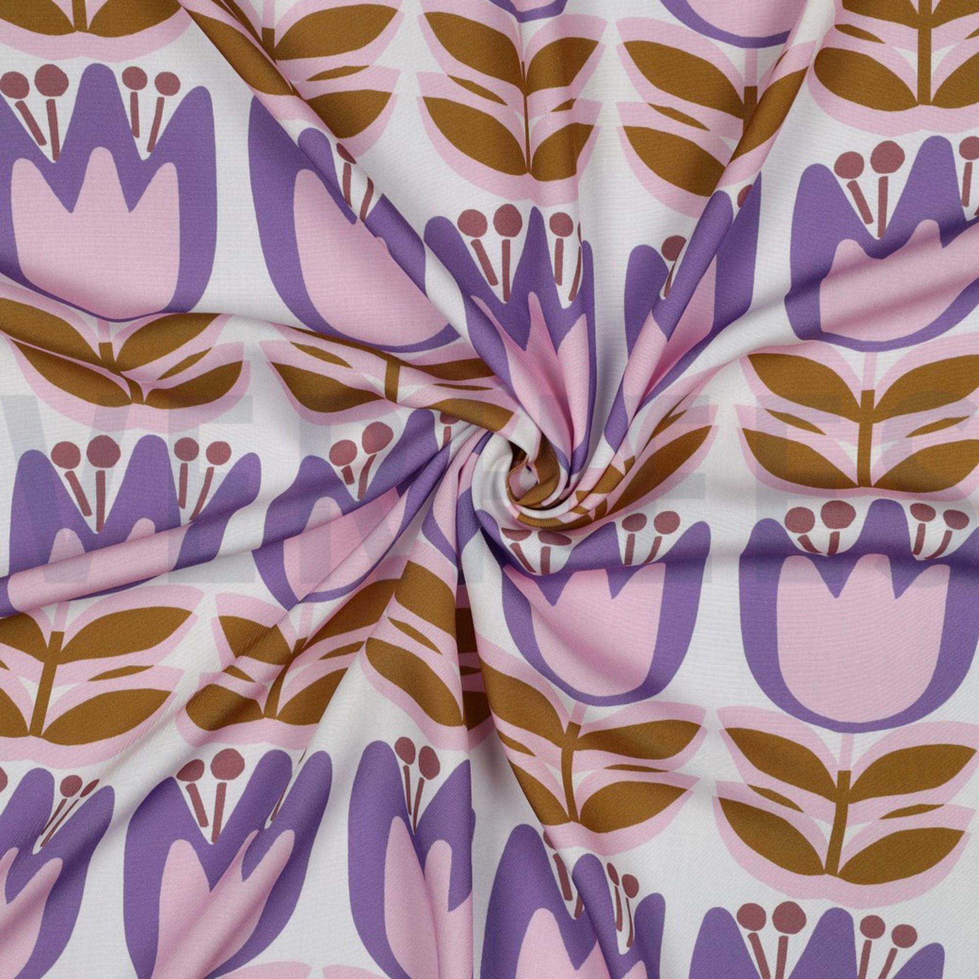 LENZING™ ECOVERO™ FLEURS BLANC (high resolution) #3