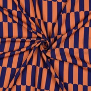 LENZING™ ECOVERO™ STREIFEN KOBALTBLAU (thumbnail) #3