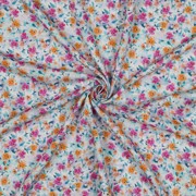 LENZING™ ECOVERO™ DIGITAL BLUMEN GEBROCHEN WEISS (thumbnail) #3