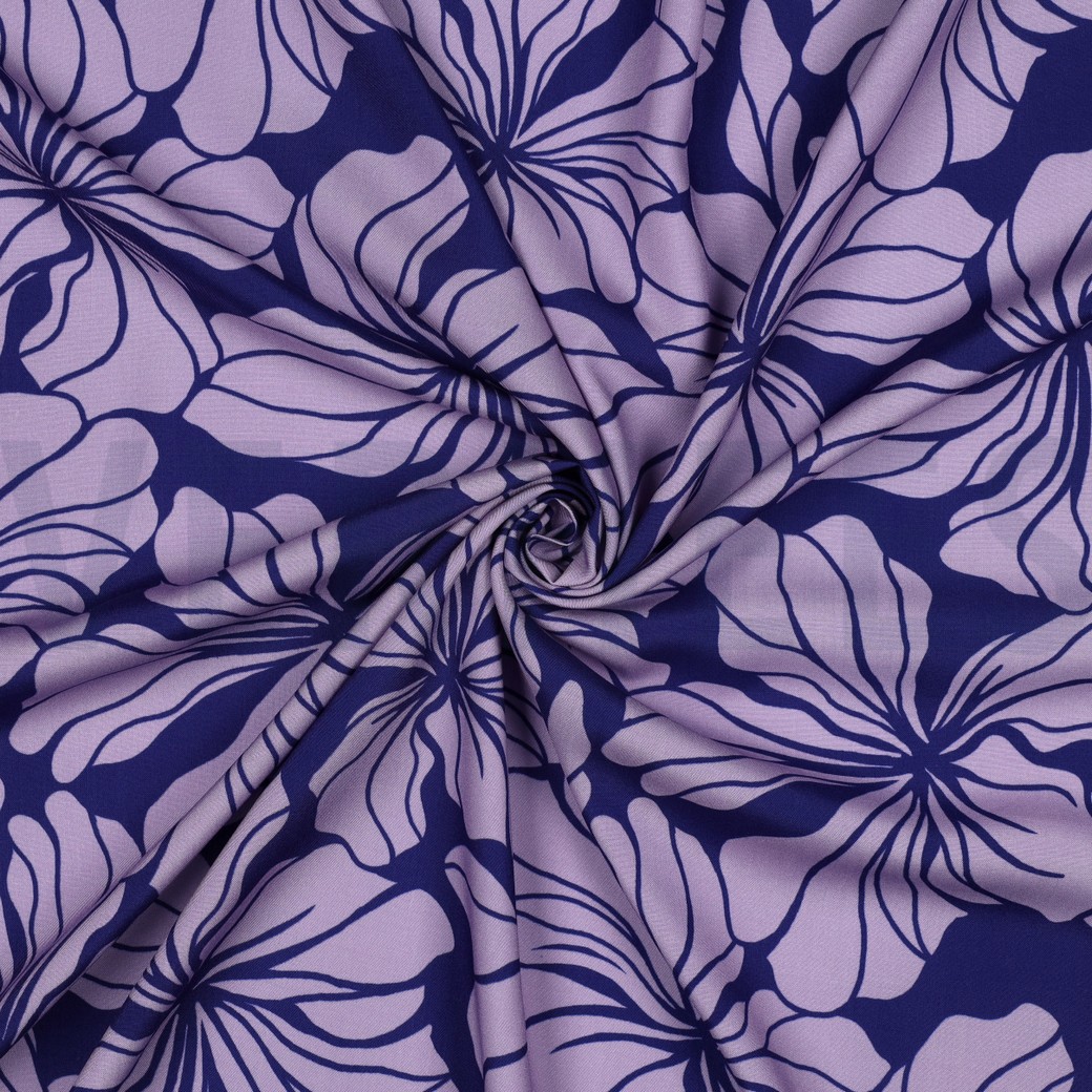 VISCOSE RADIANCE FLEURS BLEU #7