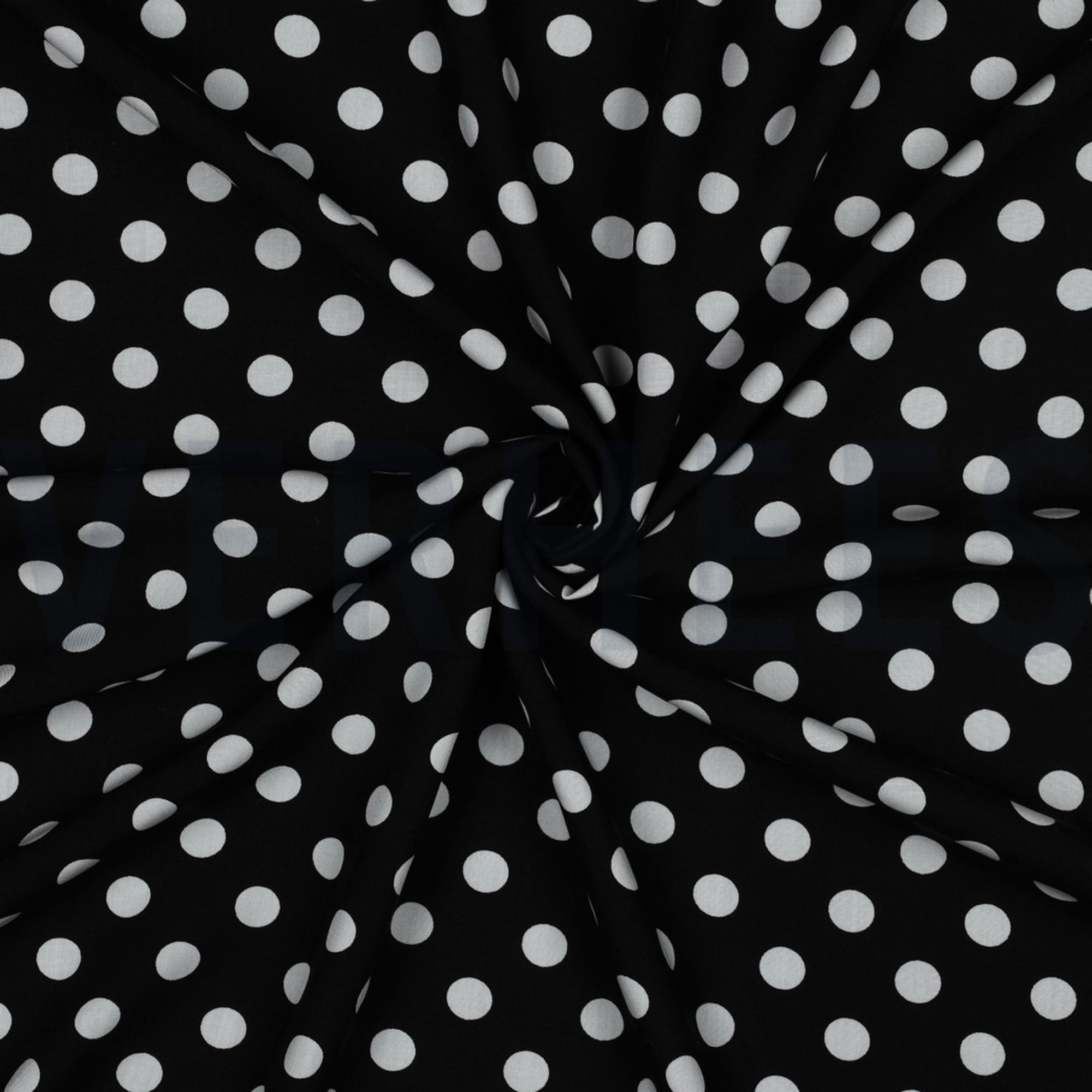 VISKOSE RADIANCE PUNKTE SCHWARZ (high resolution) #3