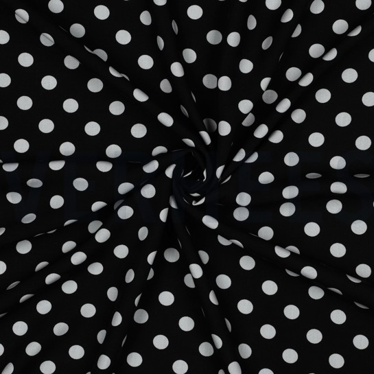 VISKOSE RADIANCE PUNKTE SCHWARZ #7