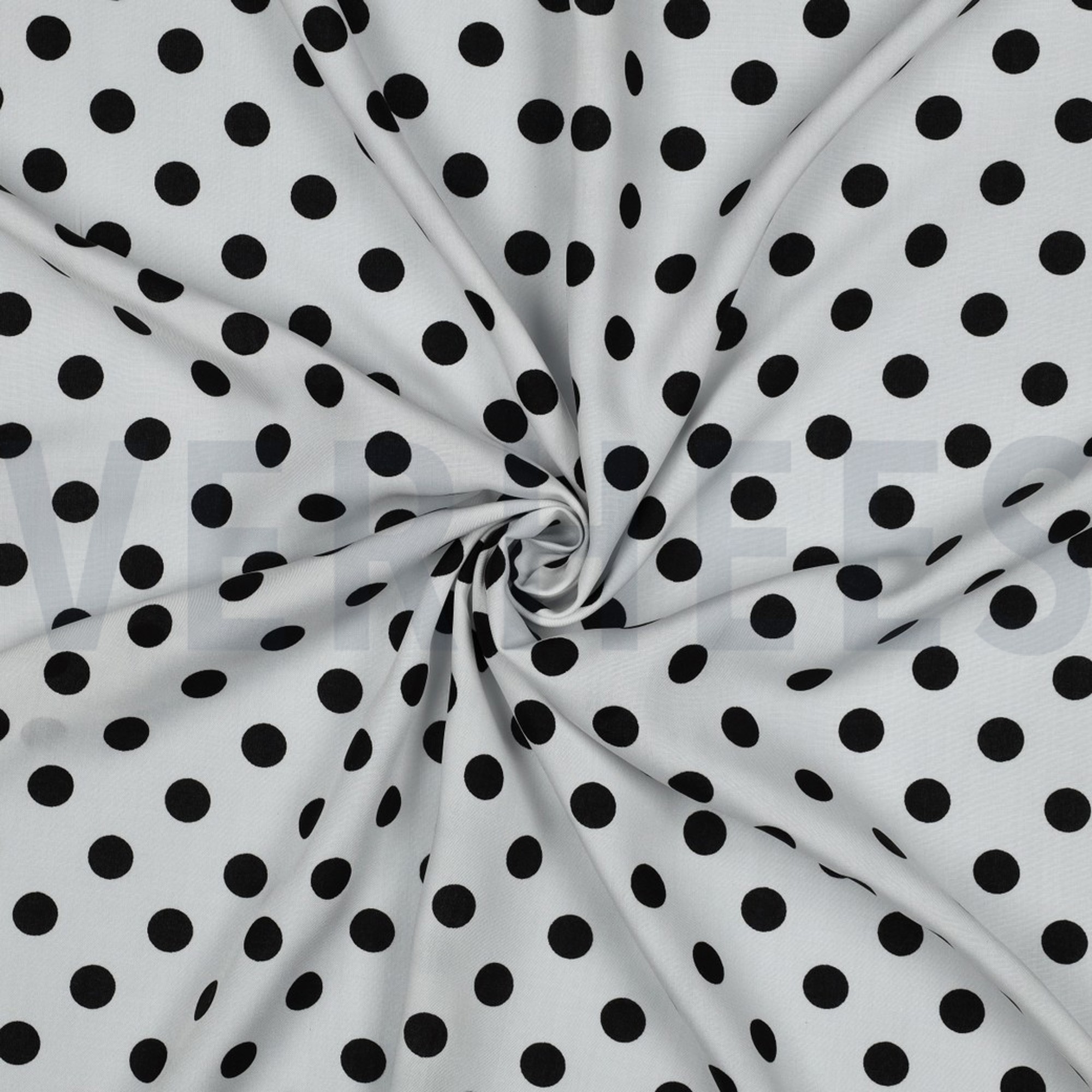 VISCOSE RADIANCE POLKA DOTS WIT (high resolution) #3
