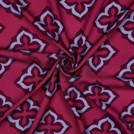 VISCOSE RADIANCE ABSTRACT FUCHSIA #7