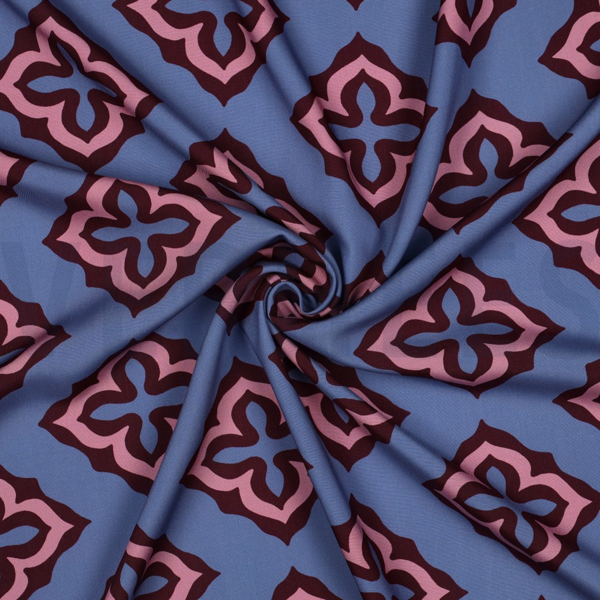 VISCOSE RADIANCE ABSTRACT BLUE (high resolution) #3