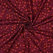 VISCOSE RADIANCE FLEURS BORDEAUX (thumbnail) #3