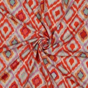 VISKOSE RADIANCE DIGITAL ABSTRAKT ORANGE (thumbnail) #3