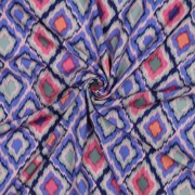 VISKOSE RADIANCE DIGITAL ABSTRAKT LILA/VIOLETT (thumbnail) #3