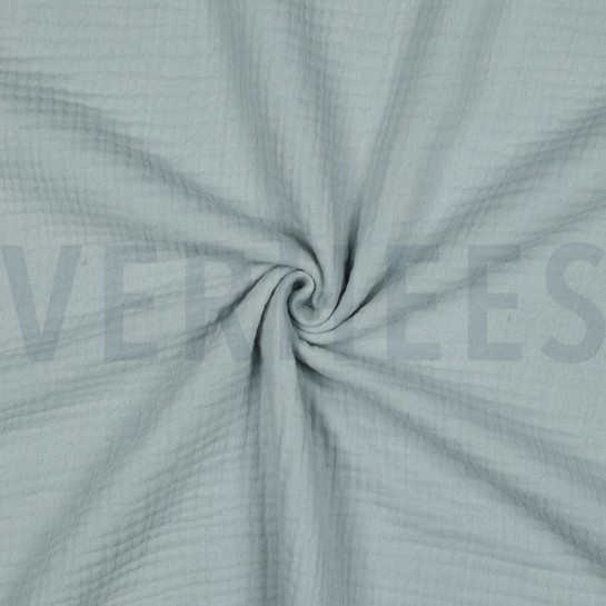 BAUMWOLLE MUSSELIN DREILAGIG GOTS MINZE #7