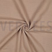 BAUMWOLLE MUSSELIN DREILAGIG GOTS TAUPE (thumbnail) #3