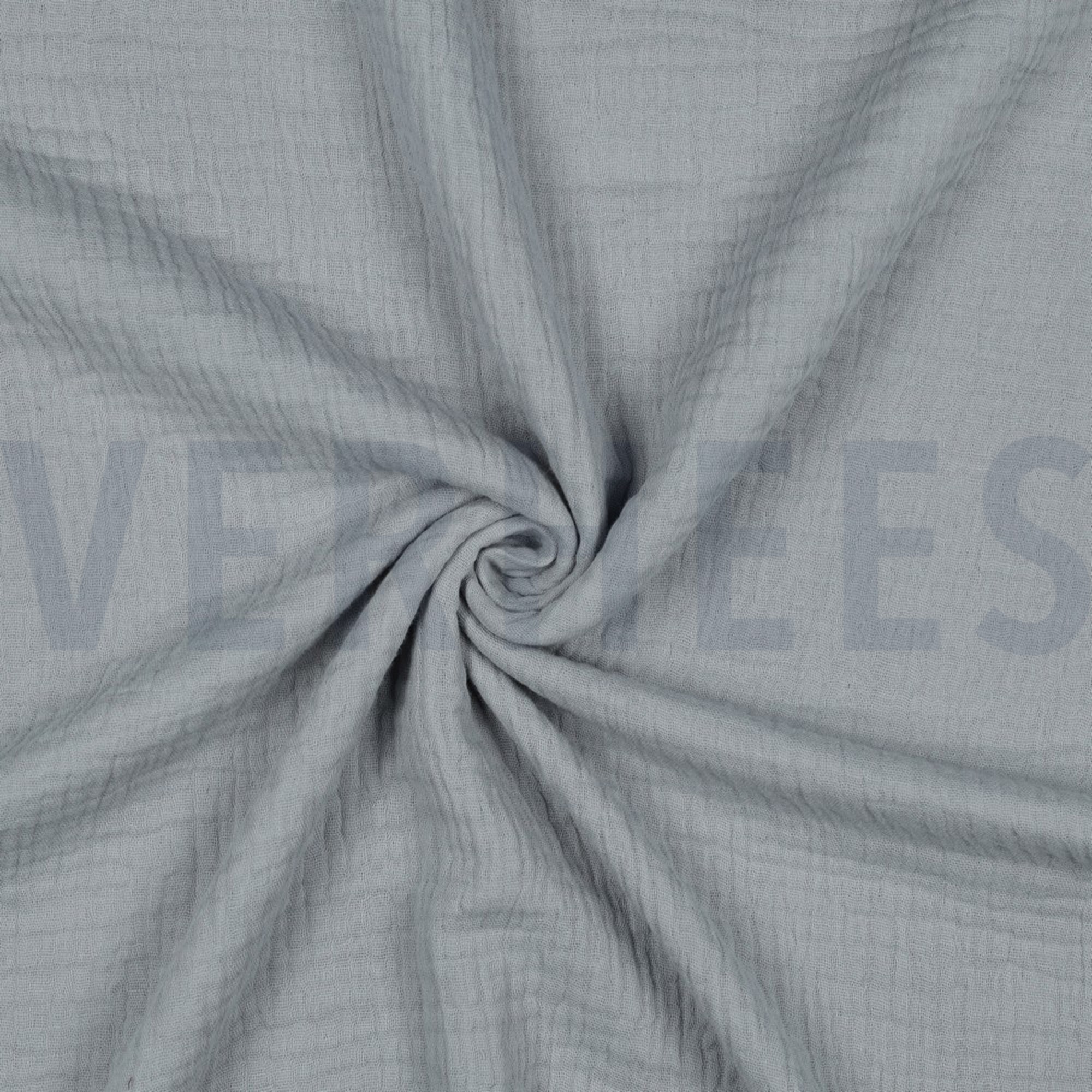 BAUMWOLLE MUSSELIN DREILAGIG GOTS HELLTÜRKIS (high resolution) #3