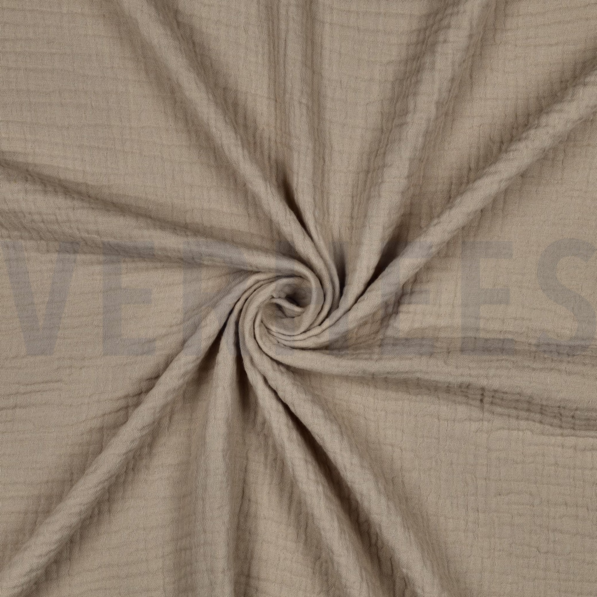 BAUMWOLLE MUSSELIN DREILAGIG GOTS SAND (high resolution) #3