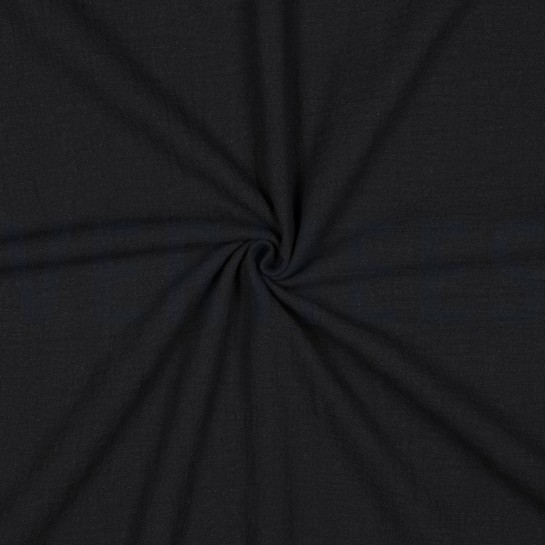 COTTON SLUB WASHED BLACK #7
