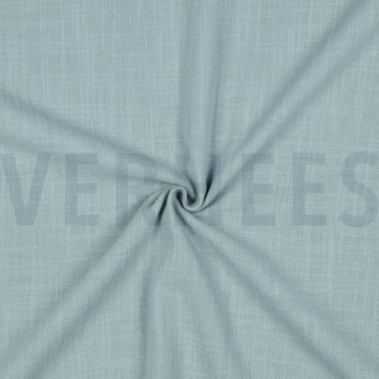 BAUMWOLLE SLUB GEWASCHEN BLAU #7