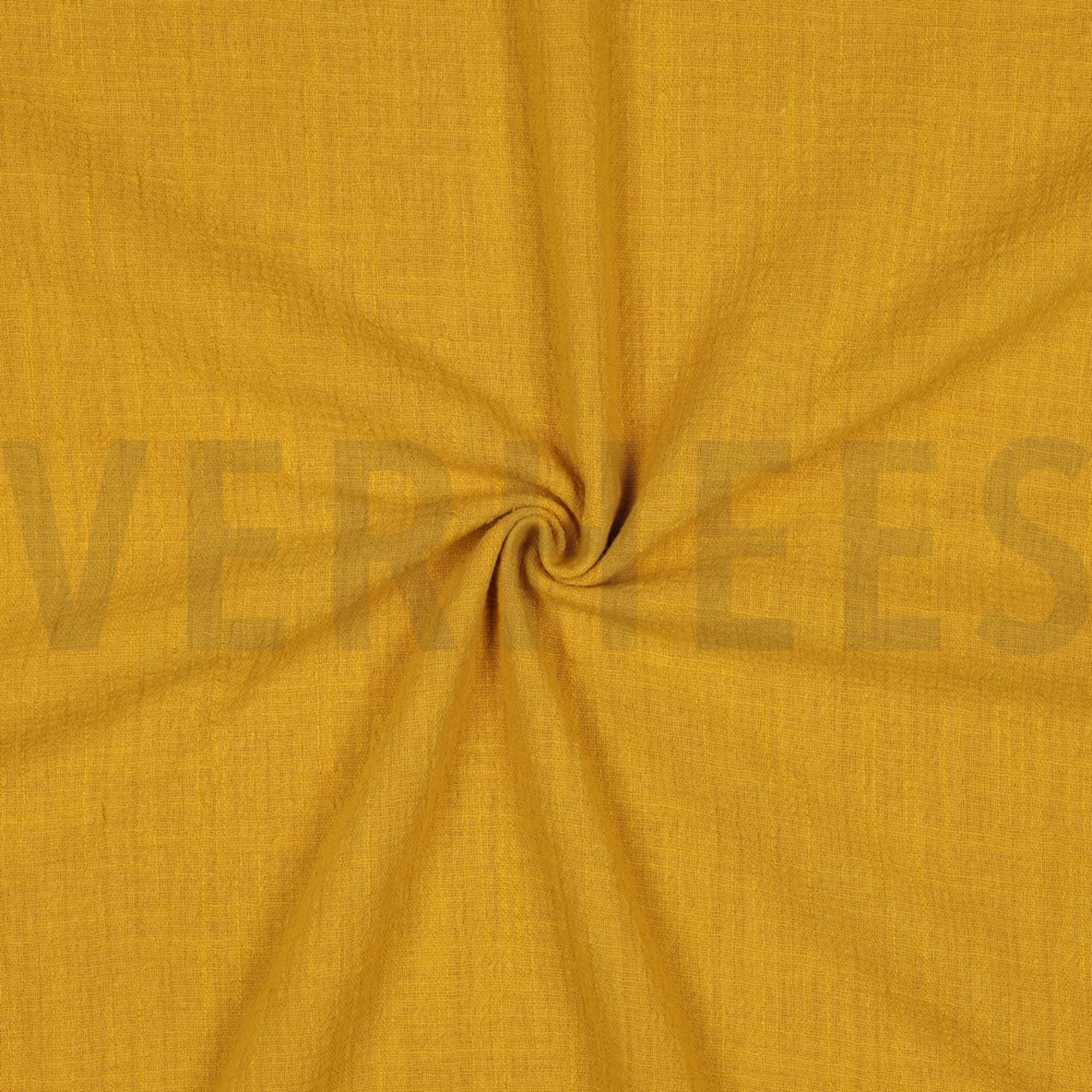 KATOEN SLUB GEWASSEN OKER (high resolution) #3