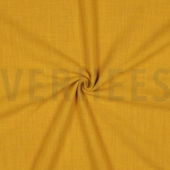 KATOEN SLUB GEWASSEN OKER #7