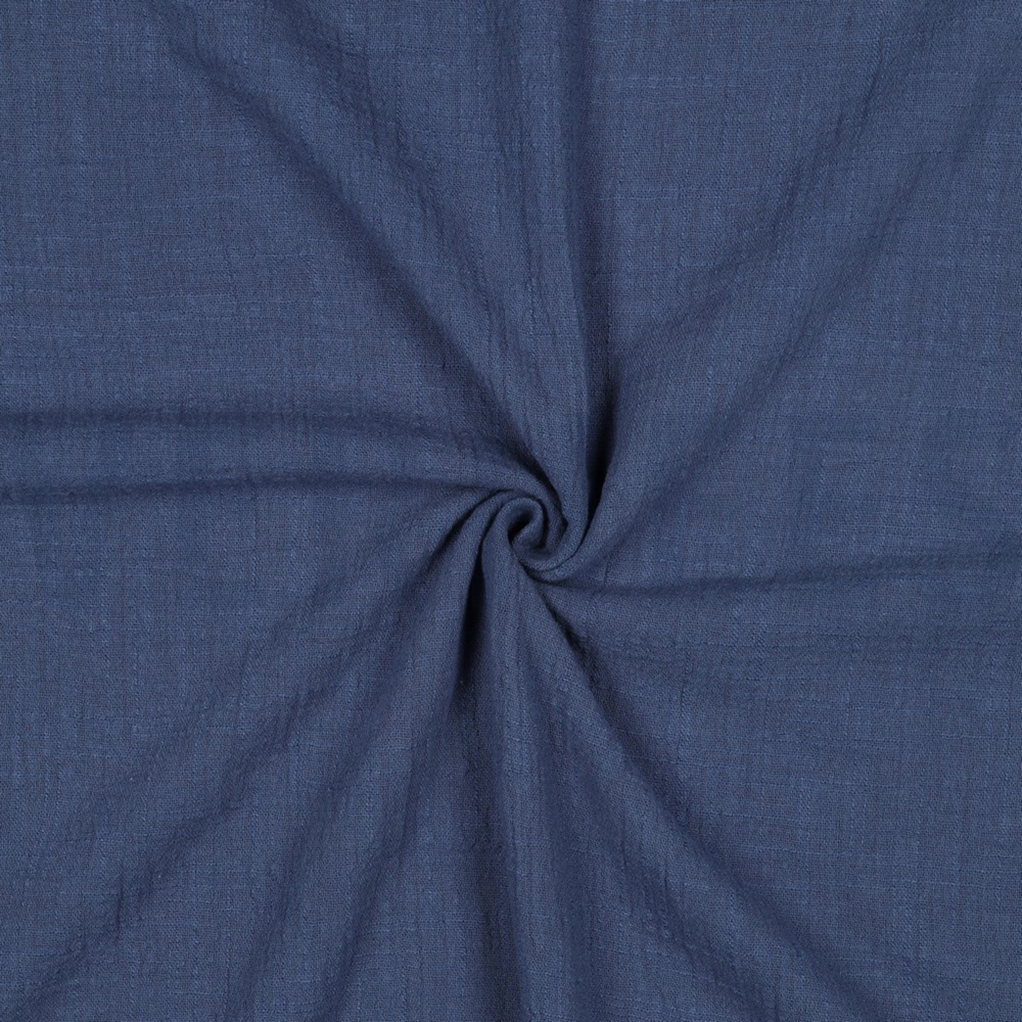 BAUMWOLLE SLUB GEWASCHEN JEANSBLAU (high resolution) #3